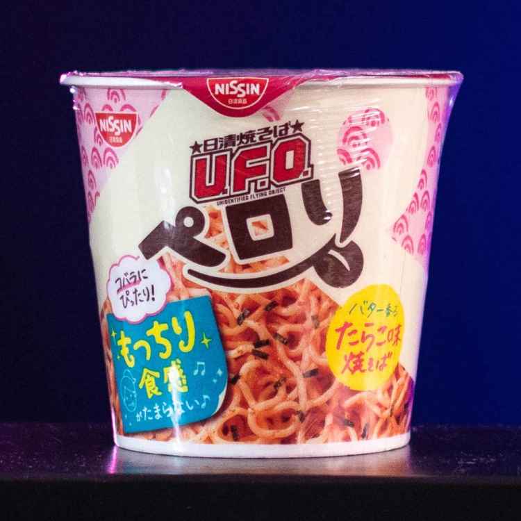Лапша Nissin UFO Тарако со вкусом осьминога (Япония) 