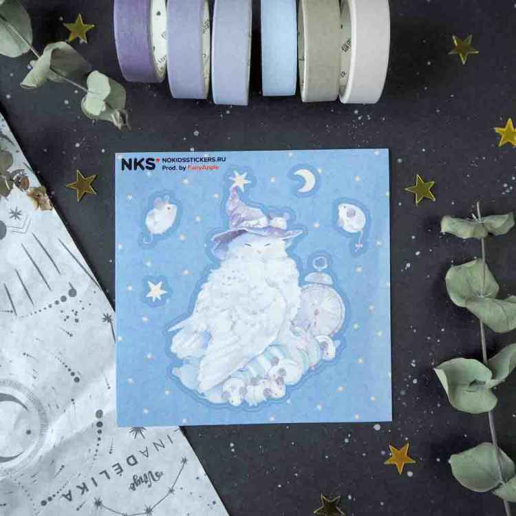 Стикерпак NKS CARD CUTE OWL 1