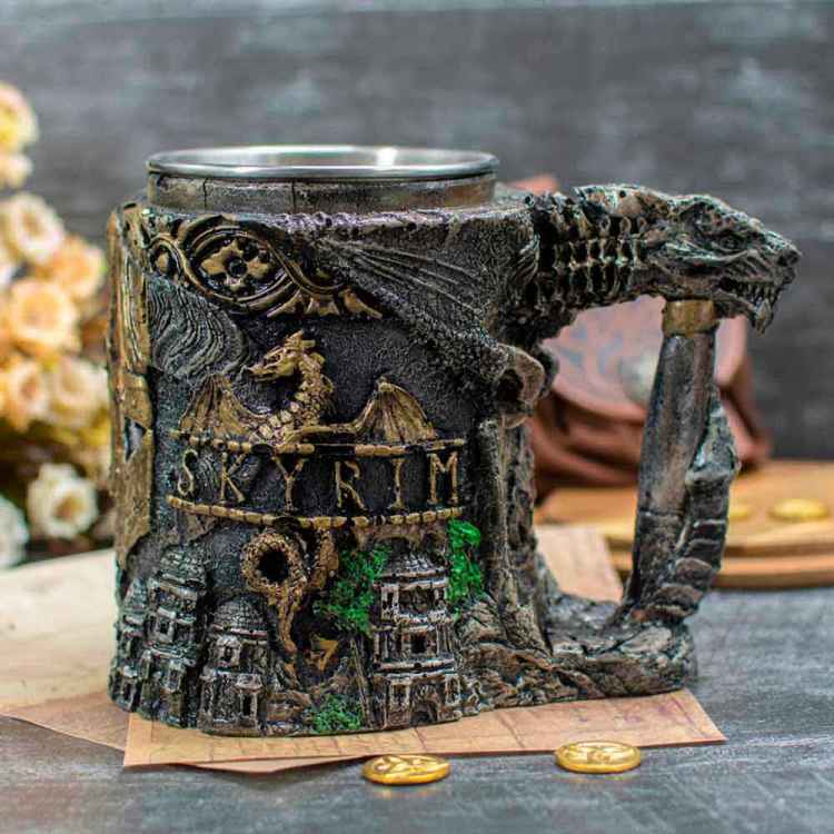 Фигурная кружка Din Graal: Skyrim