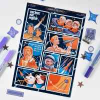 Стикерпак NKS D-PACK COSMIC ODYSSEY