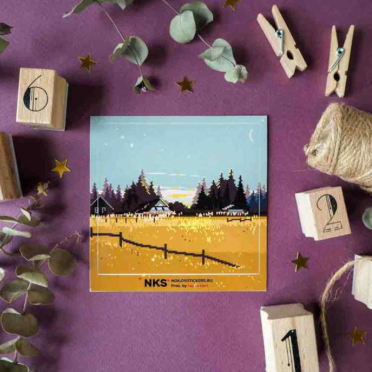 Стикерпак NKS CARD PIXEL MAY 2 Стикерпак NKS CARD PIXEL MAY 2