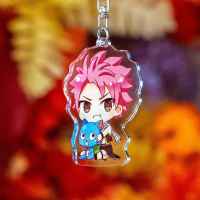 Брелок акриловый Fairy Tail: Нацу и Хеппи