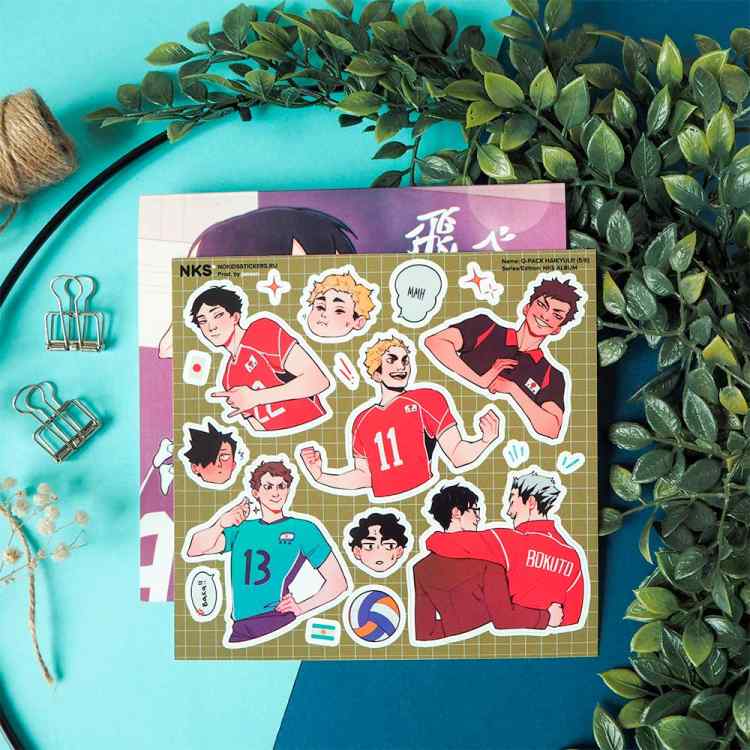 Стикерпак NKS QPACK HAIKYUU 5 Стикерпак NKS QPACK HAIKYUU 5