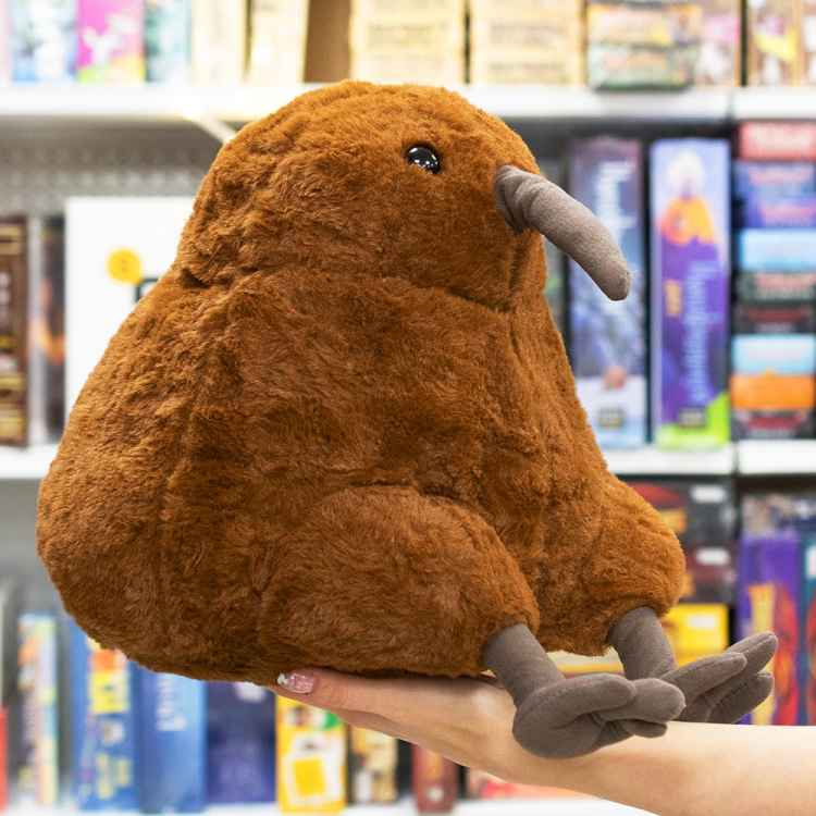Мягкая игрушка Киви коричневая: 30 см
