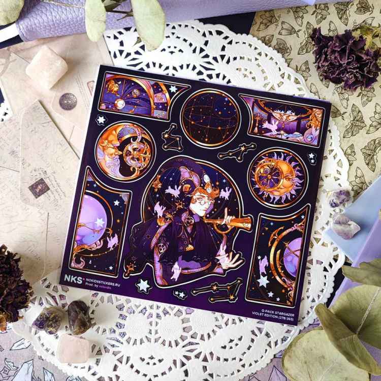 Стикерпак NKS QPACK STARGAZER Стикерпак NKS QPACK STARGAZER