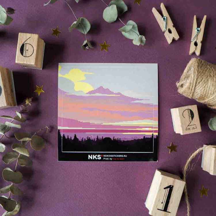 Стикерпак NKS CARD PIXEL MAY 4