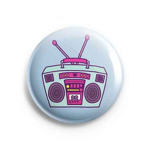 Значок Cute: Boombox Значок Cute: Boombox