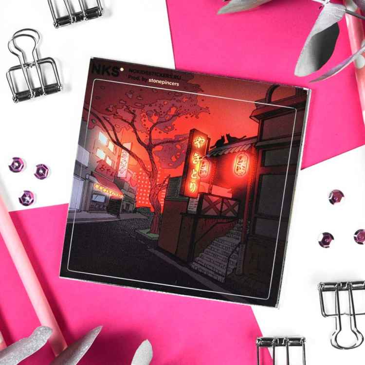 Стикерпак NKS CARD NIGHT CITY 2