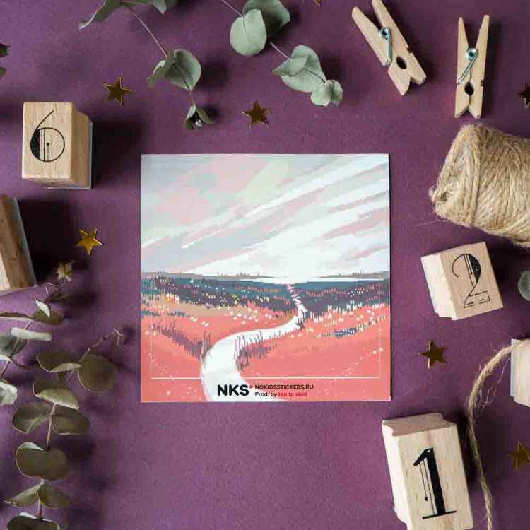 Стикерпак NKS CARD PIXEL MAY 1