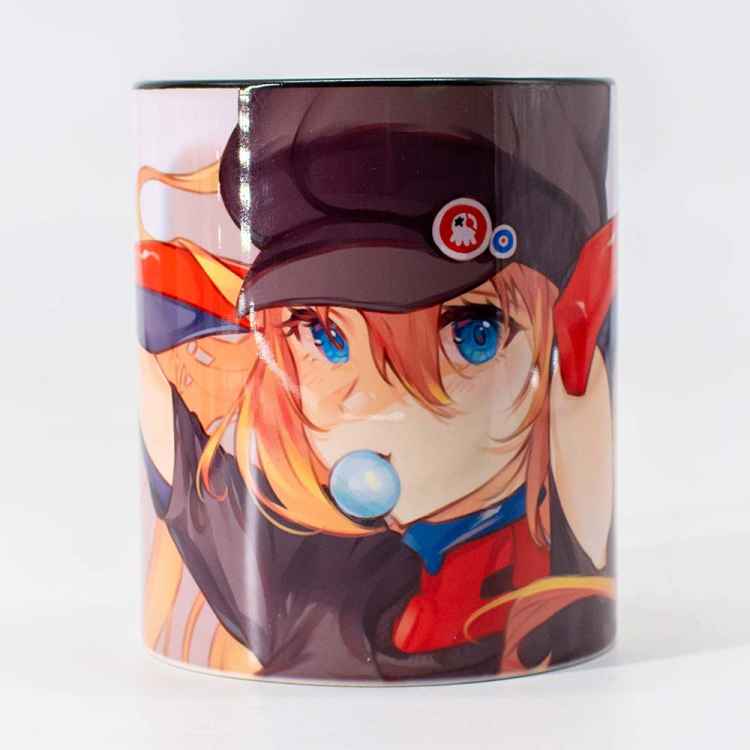 Кружка Evangelion: Аска в шапочке