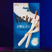 Сладкая соломка Pocky двухслойная с белым шоколадом и ванильным муссом (Япония)