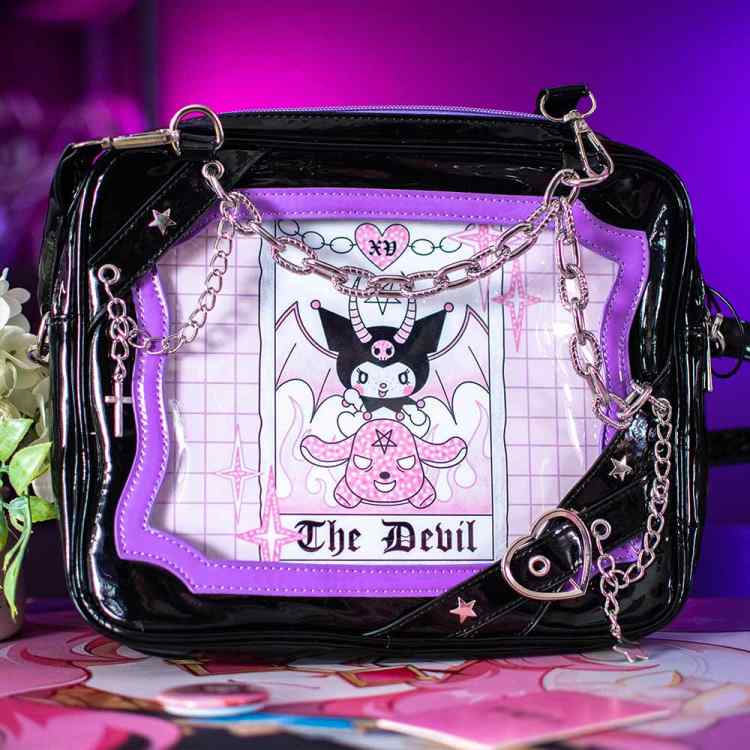 Сумка Y2K: Фиолетовый