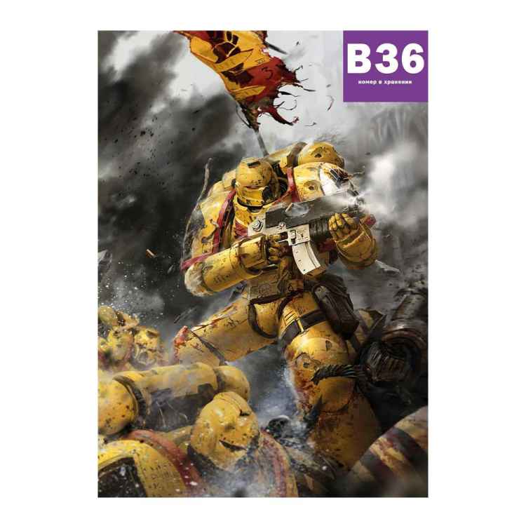 Постер Warhammer: Имперские кулаки