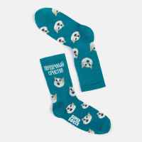 Носки SuperSocks "Пердечный сриступ": Зеленый