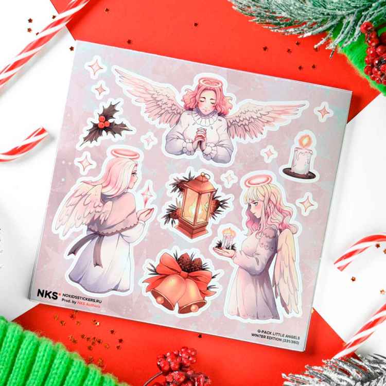 Стикерпак NKS QPACK LITTLE ANGELS