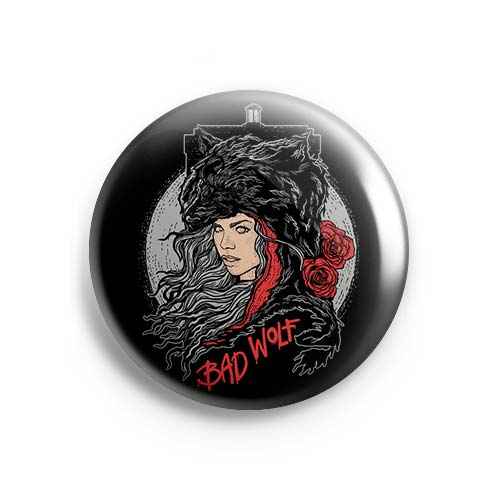 Значок Doctor Who: Bad Wolf