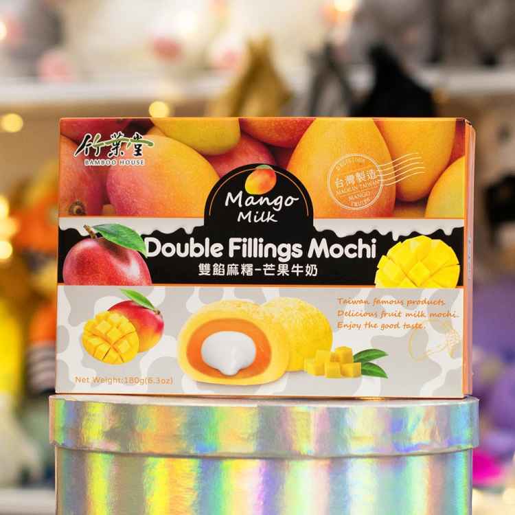 Моти Double Fillings Mochi: Манго с молоком (180 гр.) Моти Double Fillings Mochi: Манго с молоком (180 гр.)