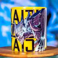 Кружка Kaiju No8: Кайдзю с полосами