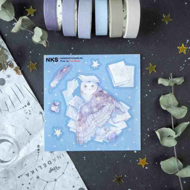 Стикерпак NKS CARD CUTE OWL 4