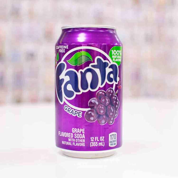 Газированный напиток Fanta: Grape