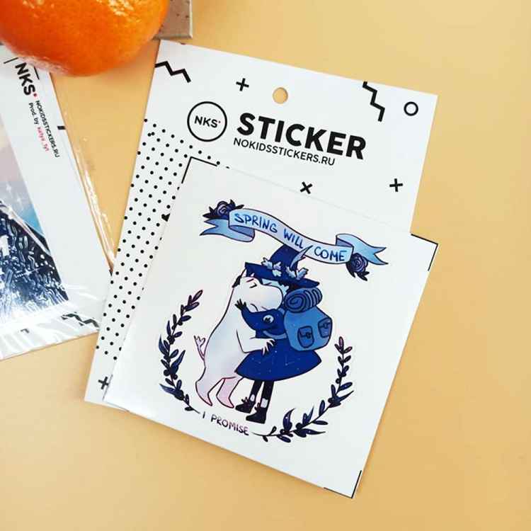 Стикерпак NKS CARD MOOMI Стикерпак NKS CARD MOOMI