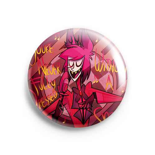 Значок Hazbin Hotel: Радио Демон