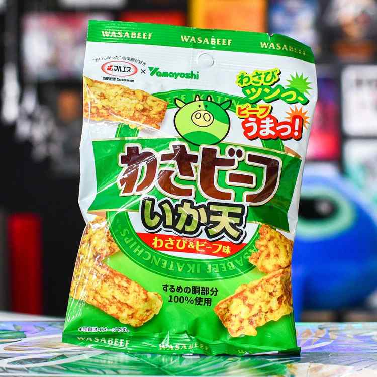 MARUESU WASABEEF: Жареный кальмар с васаби