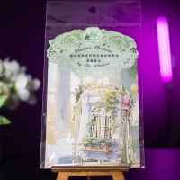 Набор стикеров Flower Shadow: Зеленый 