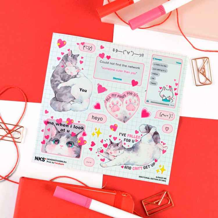 Стикерпак NKS QPACK WE Стикерпак NKS QPACK WE