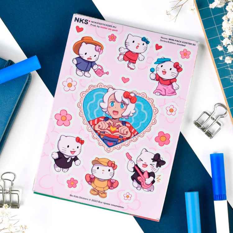 Стикерпак NKS MINI PACK HELLO KITTY