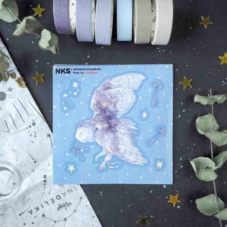 Стикерпак NKS CARD CUTE OWL 3