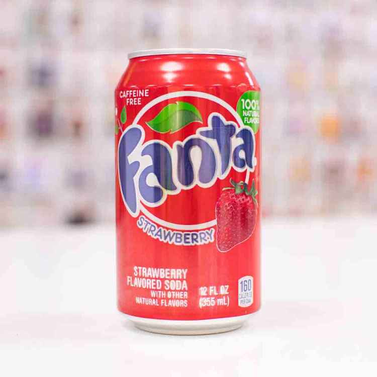 Газированный напиток Fanta: Клубника