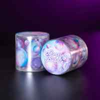 Скотч декоративный Flower on the Moon: Сиреневый сад