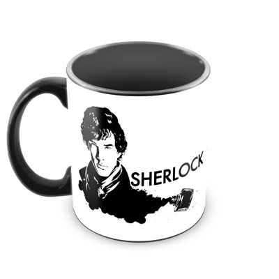 Кружка Sherlock: Ч\Б