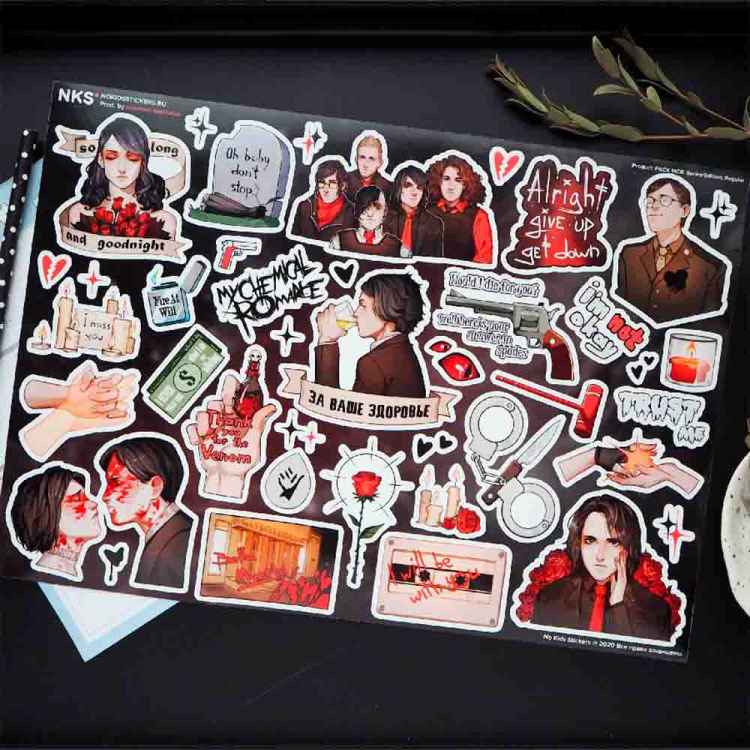 Стикерпак NKS PACK MY CHEMICAL ROMANCE