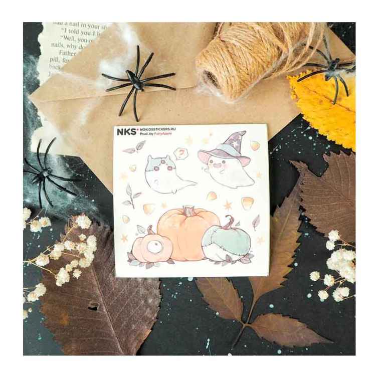 Стикерпак NKS CARD PUMPKIN 4