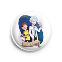 Значок Rick and Morty: Рик и Морти