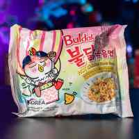 Острая лапша Samyang Hot Chicken Ramen со вкусом крем-карбонары 