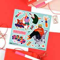 Стикерпак NKS QPACK TEENAGE DREAM