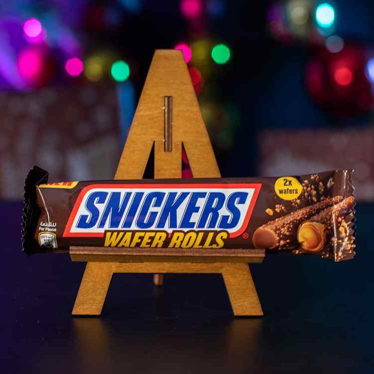 Вафельные трубочки Snickers 