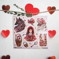 Стикерпак NKS QPACK RED RIDING HOOD