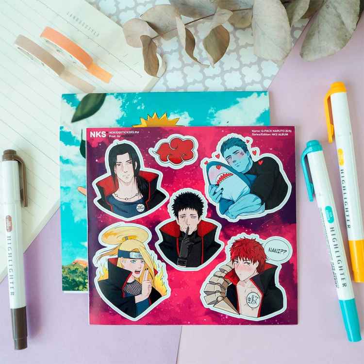 Стикерпак NKS QPACK NARUTO 6