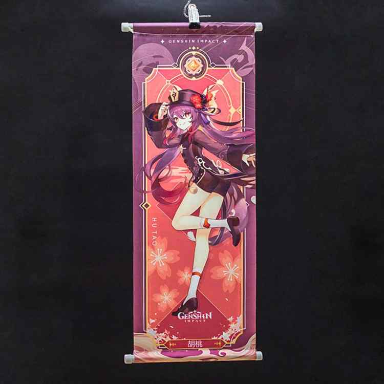 Постер текстильный Genshin Impact: Ху Тао Постер текстильный Genshin Impact: Ху Тао