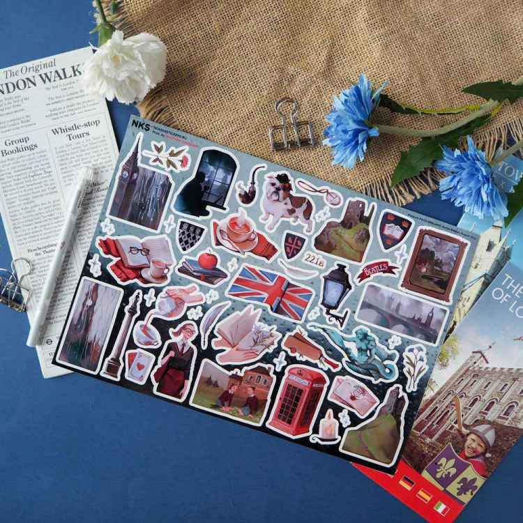 Стикерпак NKS PACK ENGLAND