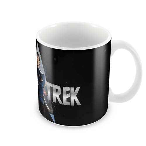 Кружка StarTrek: Спок на черном