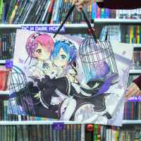 Пакет подарочный гигант Re:Zero: Рем и Рам