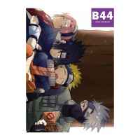 Постер Naruto: Наруто, Саске, Сакура, Какаши