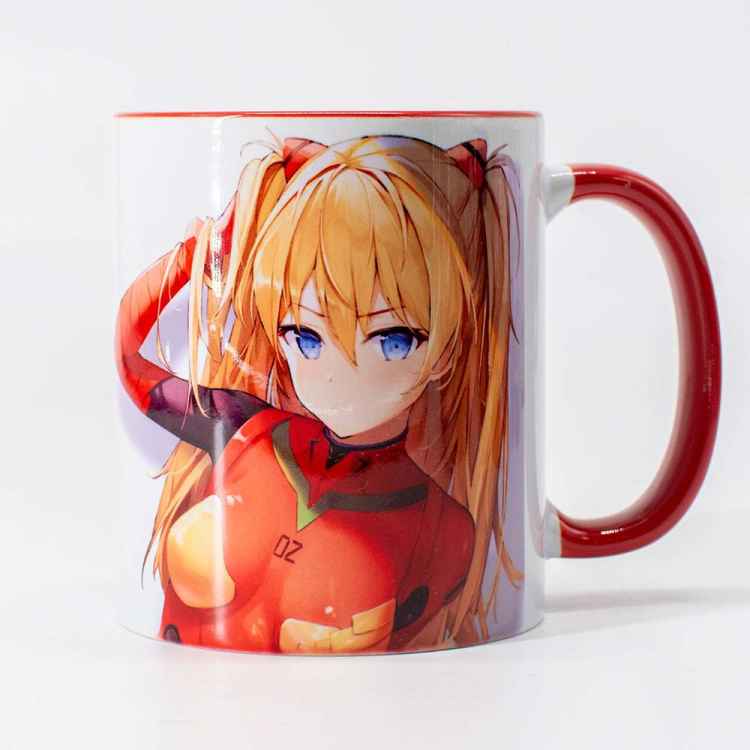Кружка Evangelion: Аска с хвостиками