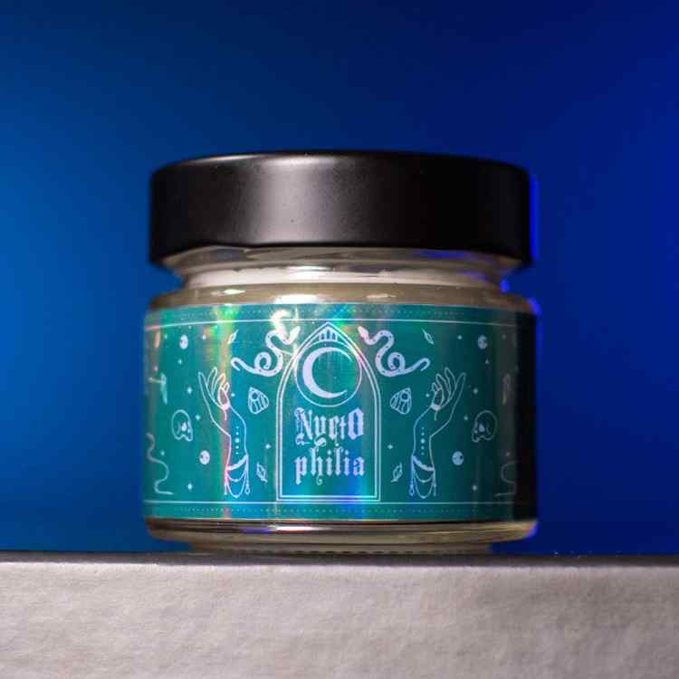 Свеча Nyctophilia: Йольское полено