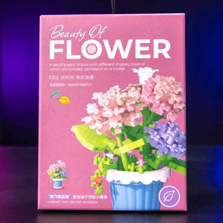 Конструктор Flower: Гвздика в горшке #7230 